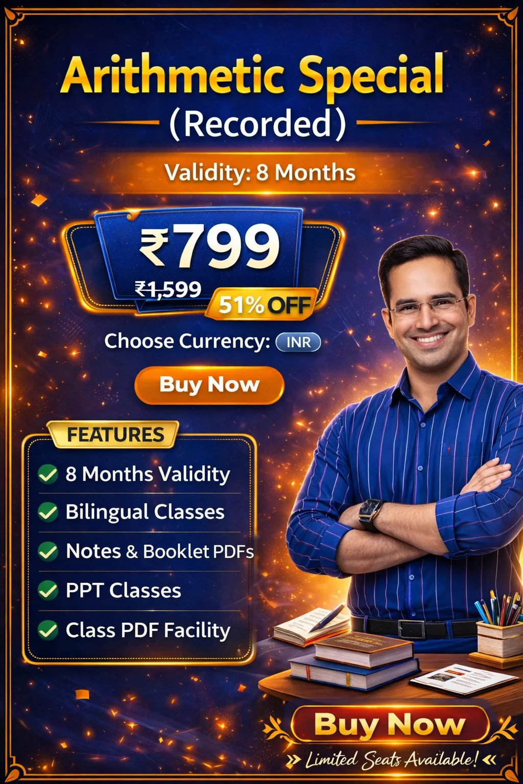 Arithmetic Special (Recorded)