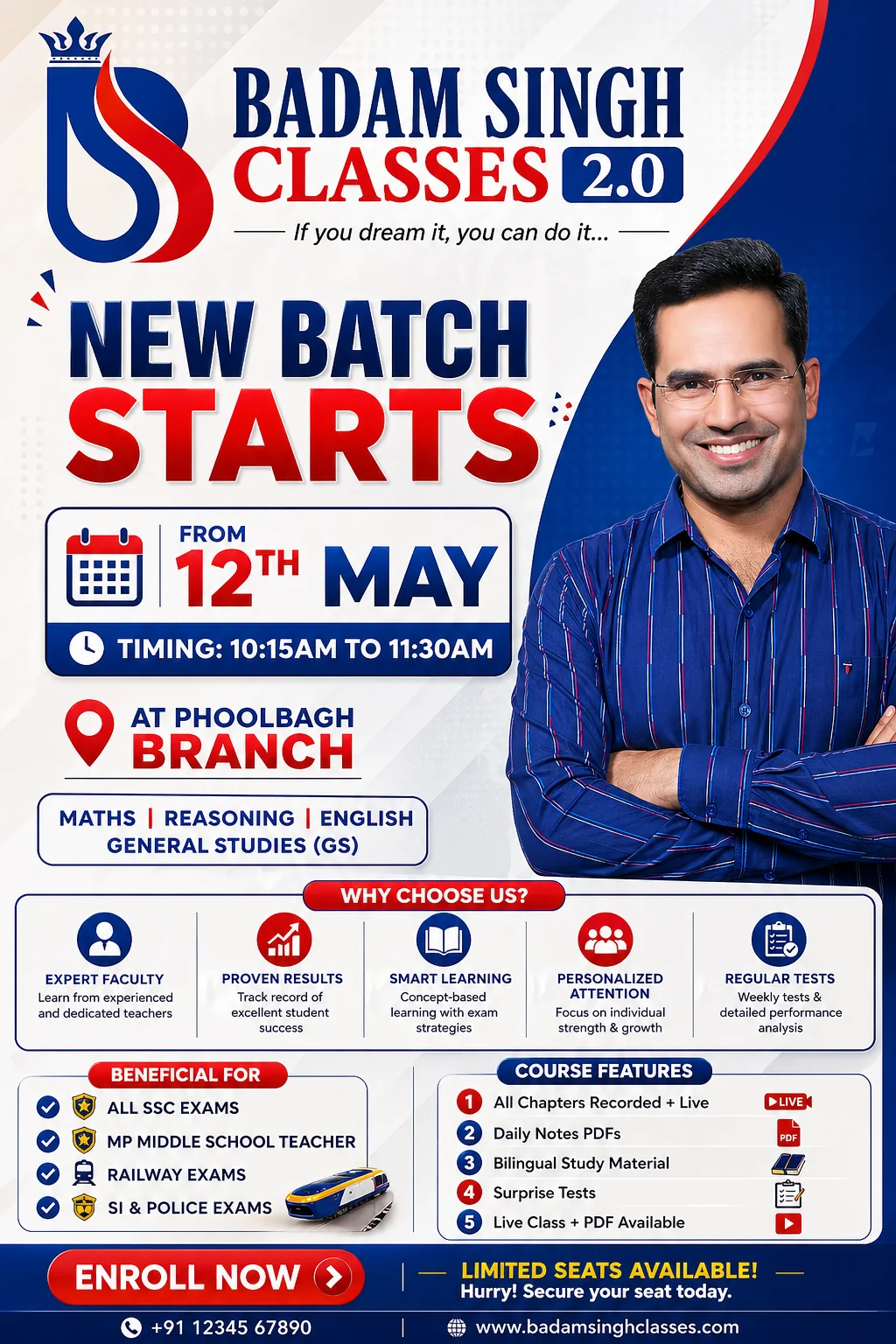 Phoolbagh Branch New Batch 2.0